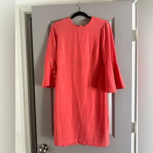 Calvin Klein peach dress. Sz 6.